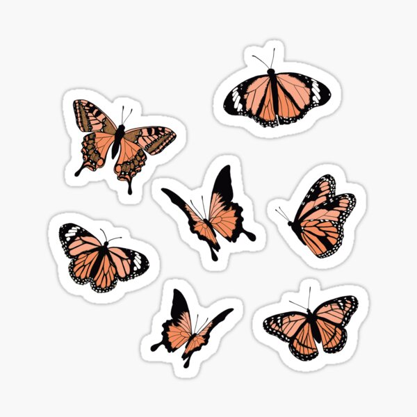 Butterfly Stickers  Printable Sticker Bundle