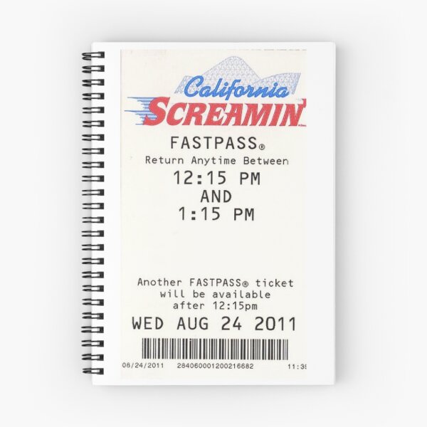 Item preview, California screamin Fastpass designed and sold by GabbyKno.