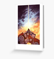 Fire and Ice Greeting Card