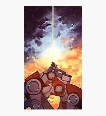 Fire and Ice Photographic Print