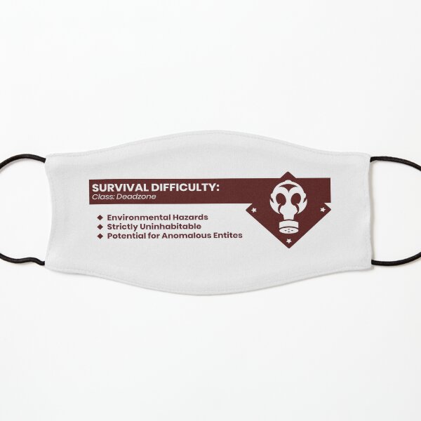 Survival Difficulty: Deadzone Kids Mask