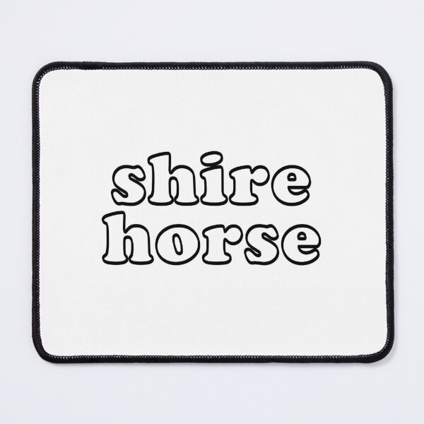 Item preview, Shire Horse Bubble Letters designed and sold by theaadesigns.