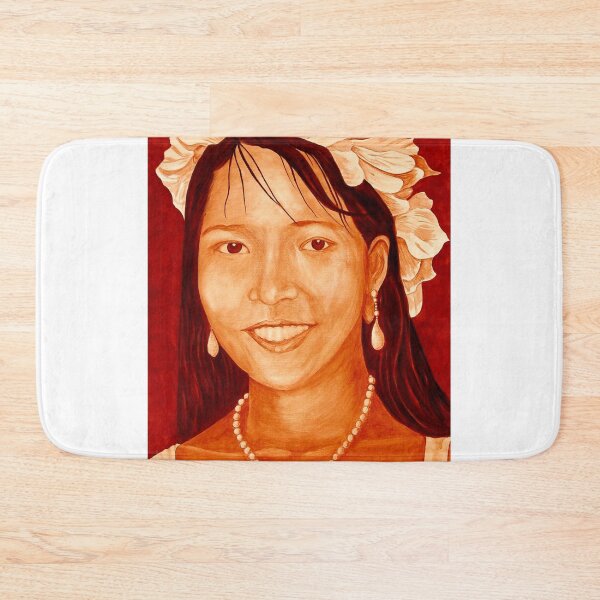 Item preview, "Maribel" original signed acrylic portrait painting on canvas designed and sold by Michael Arnold.