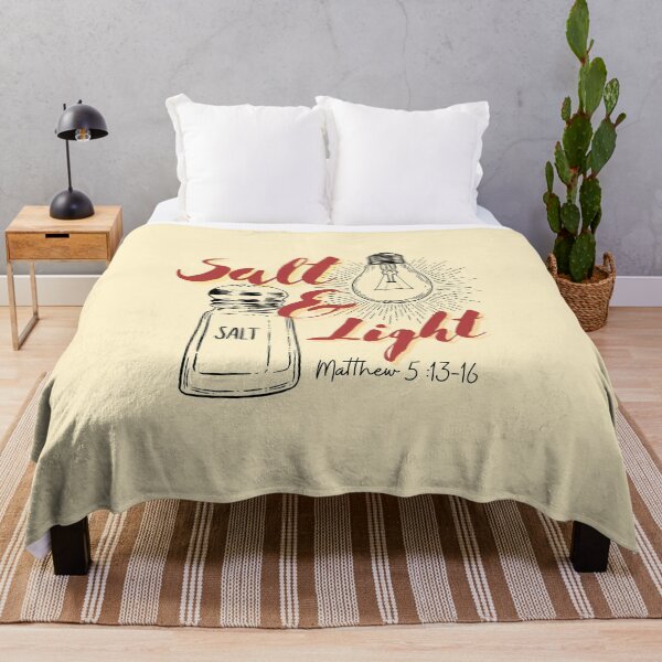 Item preview, Salt and Light, Jesus, designed and sold by VerseforWear.