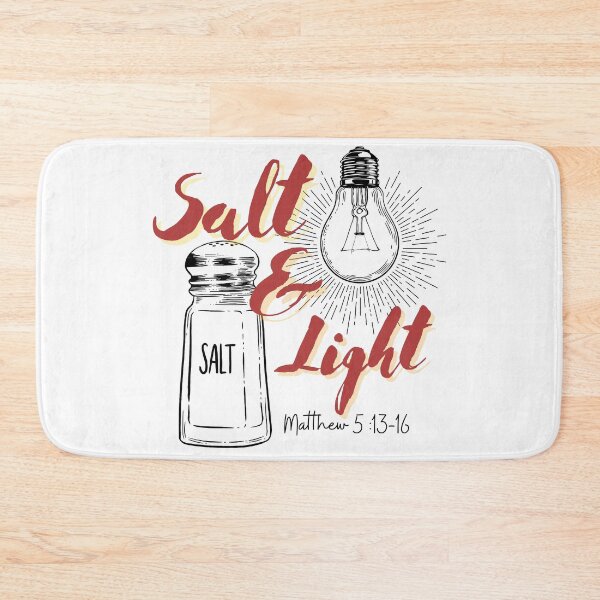 Item preview, Salt and Light, Jesus,  designed and sold by VerseforWear.