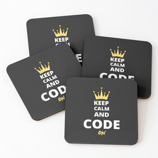 Item preview, Keep Calm and Code On designed and sold by The-Artful-Eye.