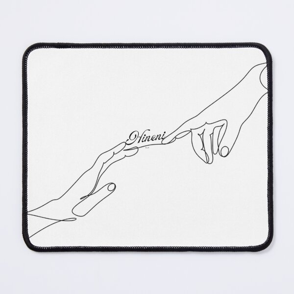 Item preview, hineni (here i am, send me) Hebrew Bible Verse designed and sold by The Lord's Love Line.