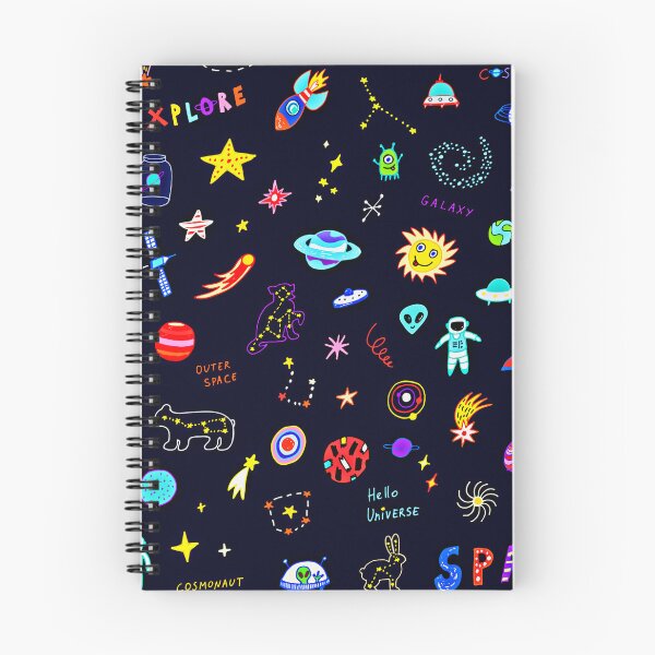 Item preview, Trippy space exploration pattern - cute space lover design  designed and sold by Theleochick.