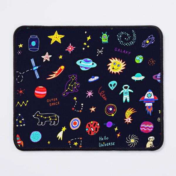 Item preview, Trippy space exploration pattern - cute space lover design  designed and sold by Theleochick.