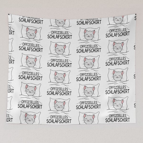 Item preview, Funny Offizielles Schlafshirt Cat designed and sold by KO-Design.