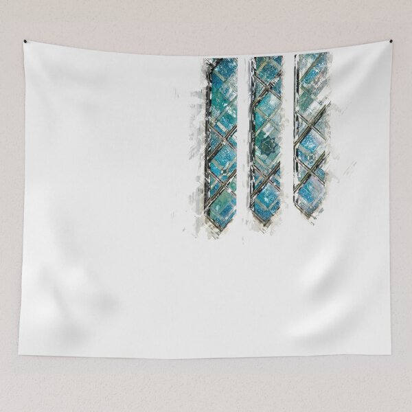 Item preview, San Diego LDS Temple Window, 8-pointed Star designed and sold by melodyrosemedia.
