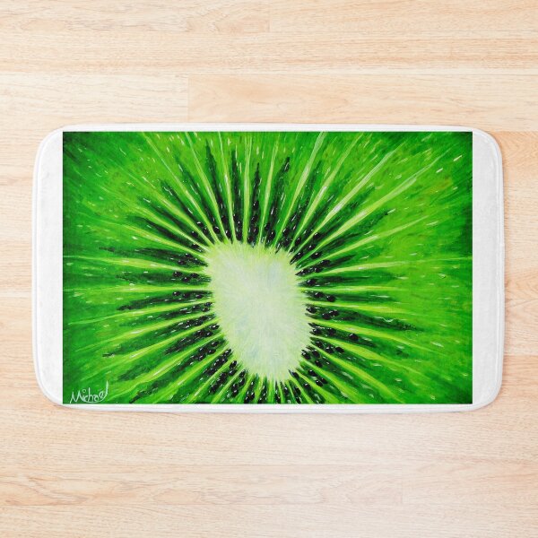 Item preview, "Kiwi Explosion" original pop art nature painting designed and sold by Michael Arnold.