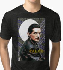 Falco Art Deco-Style Tri-blend T-Shirt