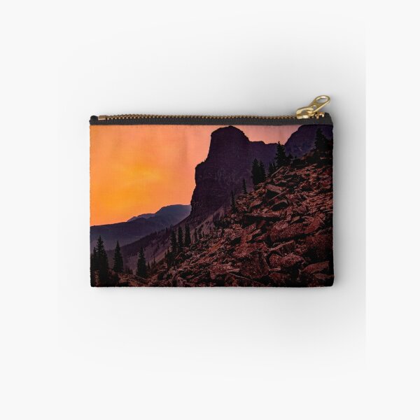 Item preview, Canadian Mountains Sunset Blooms designed and sold by nbrandsberg.