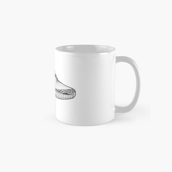Yeezy 350 Boost Zebra Minimalist Illustration Classic Mug