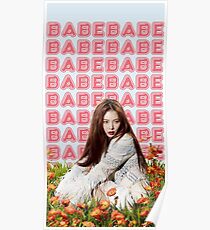 HyunA - BABE Poster