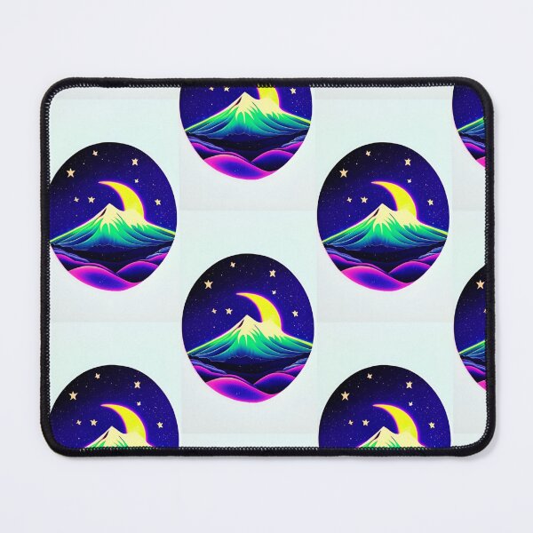 Item preview, Salida de la luna sobre las montañas designed and sold by abidance.