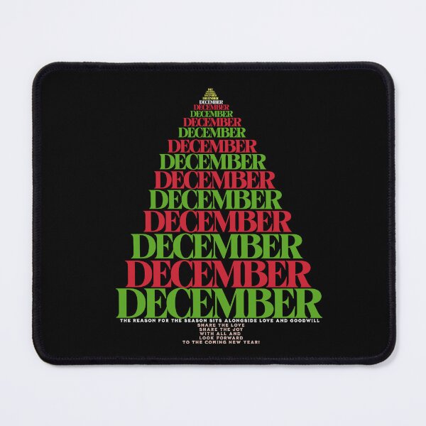 Item preview, December Text Stack - The Holiday Season is Here! designed and sold by potluck.