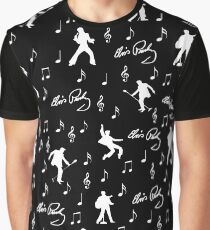 Camiseta gráfica Patrón de Elvis Presley