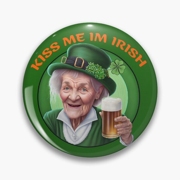 Item preview, Saint Patrick Day Gift Shirt | Grandma  Kiss me im irish designed and sold by TeeARTHY.