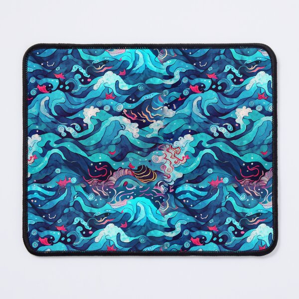 Item preview, christmas ocean painted texture designed and sold by Jenslemmens.