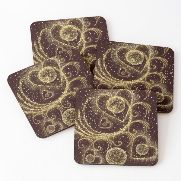 Item preview, Heart Of Gold... Valentine's Day designed and sold by Enhanceinner “Living The Life”.
