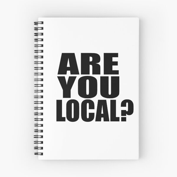 Item preview, ARE YOU LOCAL? designed and sold by Paramanjara.