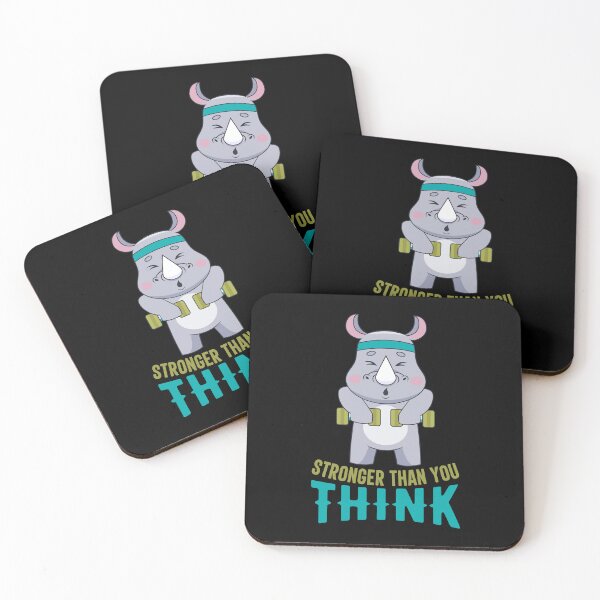 Item preview, Stronger Than You Think, Workout, Funny Gym Motivational Essential designed and sold by Designestic.