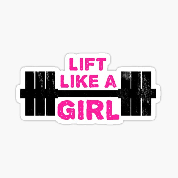 Item preview, Lift Like A Girl designed and sold by Jonejonez.