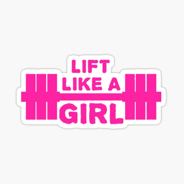 Item preview, Lift Like A Girl designed and sold by Jonejonez.