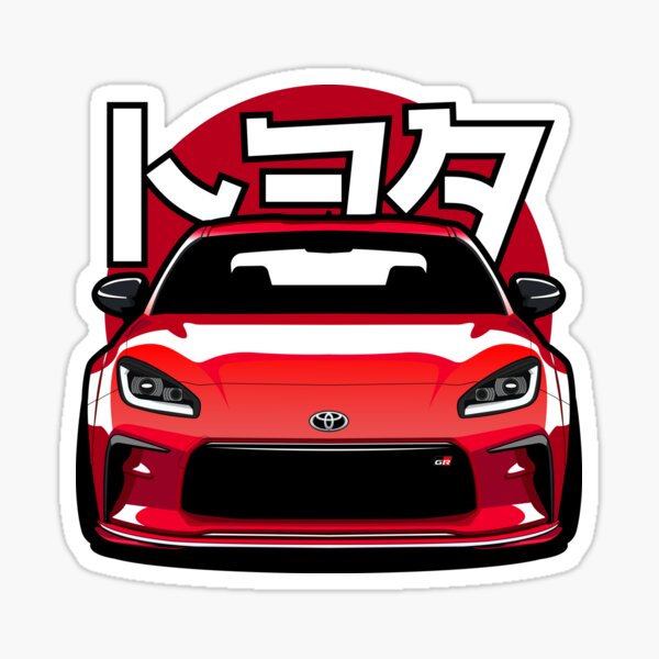 Item preview, Toyota GR86 Track Red designed and sold by IssKa.