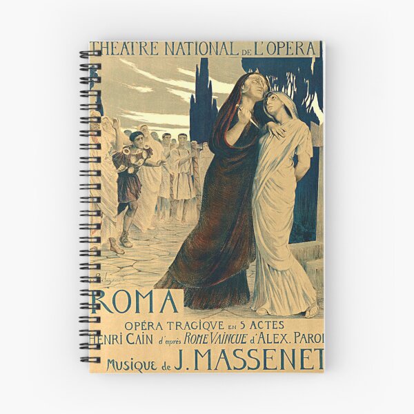 Item preview,  "Roma" vintage french opera production print designed and sold by LaylaEvans1.