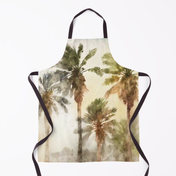 Item preview, watercolor palm trees designed and sold by Jenslemmens.