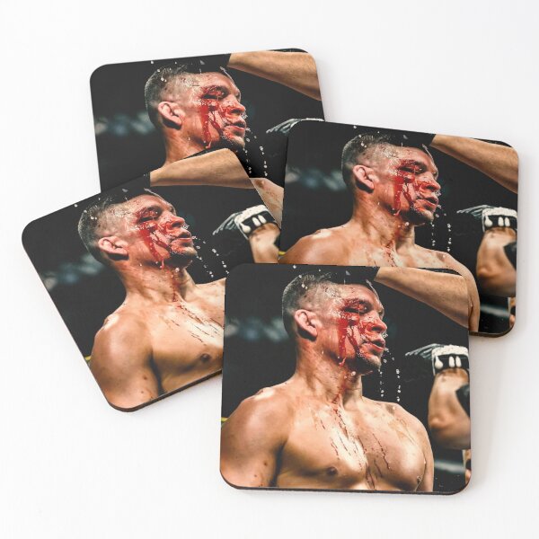 Item preview, Nate Diaz UFC bloody Nate Diaz Bloody Nate Diaz designed and sold by ufcnatediaz.