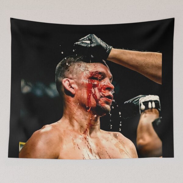 Item preview, Nate Diaz UFC bloody Nate Diaz Bloody Nate Diaz designed and sold by ufcnatediaz.