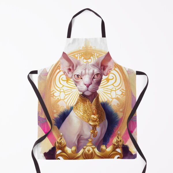 Item preview, sphynx cat watercolor designed and sold by Jenslemmens.