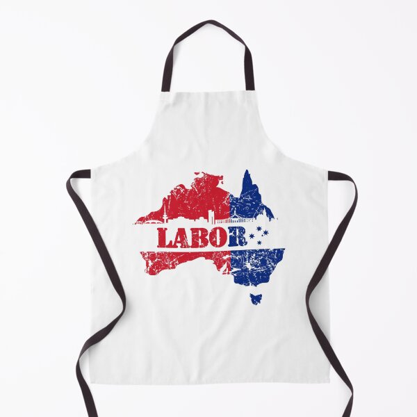 Item preview, Labor Party with Canberra Skyline and Australian Map designed and sold by Manoroma.