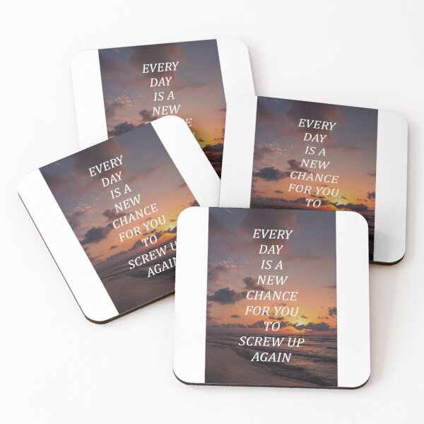 Item preview, Every day is a new chance for you to screw up again designed and sold by RetroCave.