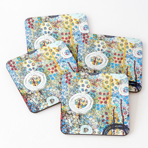 Item preview, Circle dot bubble multicolor abstract  designed and sold by Grey Robinson.