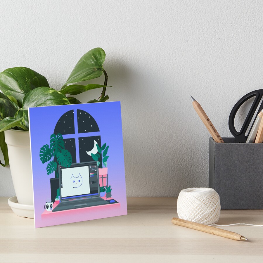 Item preview, Art Board Print designed and sold by badOdds.