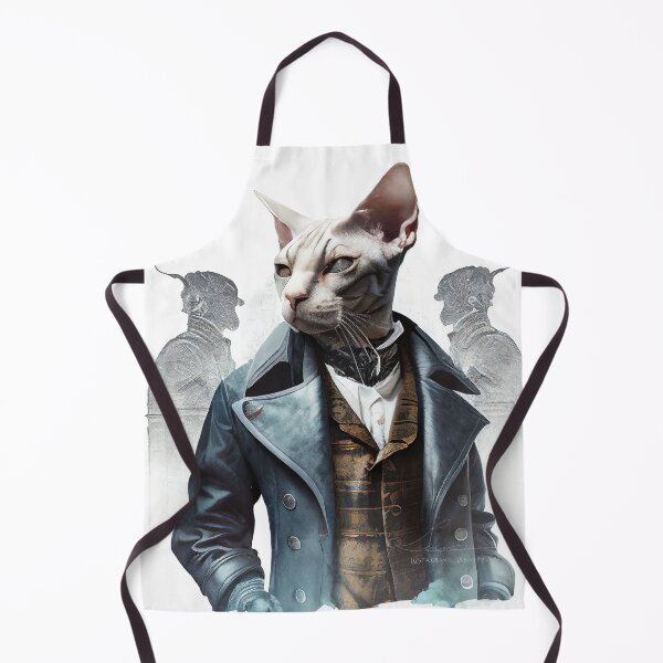 Item preview, sphynx cat detective designed and sold by Jenslemmens.