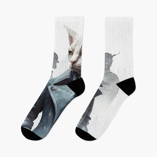 Item preview, sphynx cat detective designed and sold by Jenslemmens.