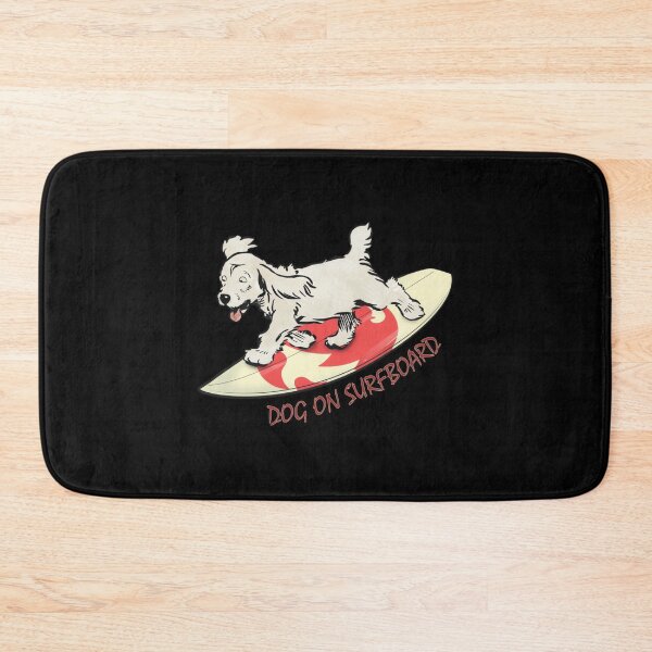 Item preview, dog on surfboard designed and sold by sharatnombon.