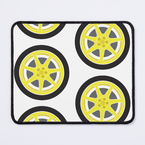 Item preview, Yellow Rims designed and sold by CUTOCARS-SHOP.