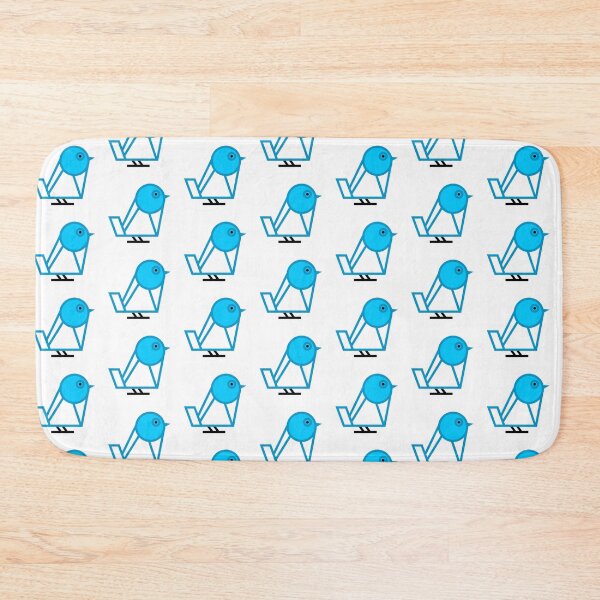 Item preview, Birdopolis Geometrical Bird Amazon Alexa Blue designed and sold by Pixel4Art.