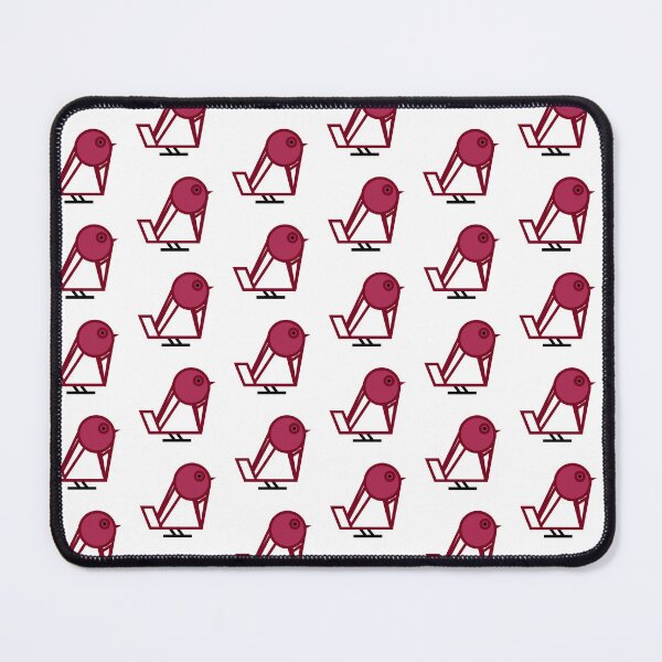 Item preview, Birdopolis Geometrical Bird Amaranth Purple designed and sold by Pixel4Art.