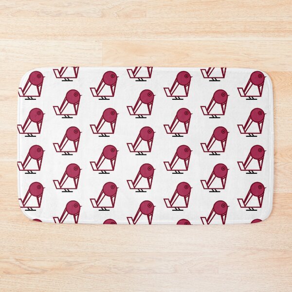 Item preview, Birdopolis Geometrical Bird Amaranth Purple designed and sold by Pixel4Art.