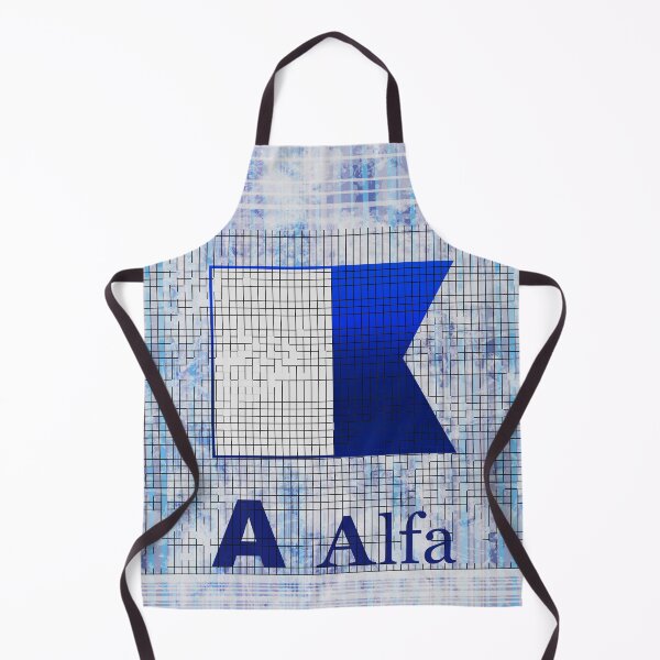 Item preview, Alfa nautical poster designed and sold by AlbertoRuiZ.