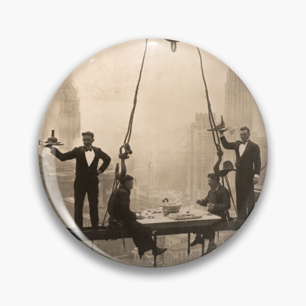Item preview, Waldorf Astoria construction, iconic photo art designed and sold by One-True-North.