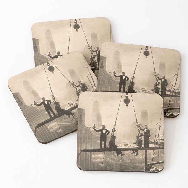 Item preview, Waldorf Astoria construction, iconic photo art designed and sold by One-True-North.